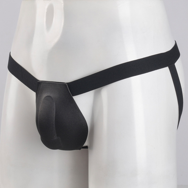 Wholesale FTM Sponge Packer with Strap Soft Foam Bulge Enhancer Jockstrap Transgender Packing Underwear Trans Man Packer Gear