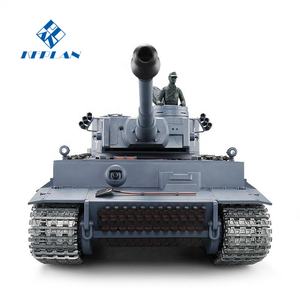 Vente flash Heng Long 3818-1 2.4GHz Télécommande 1/16 <span class=keywords><strong>Char</strong></span> lourd allemand Tiger I RC Véhicule de combat militaire Modèle de <span class=keywords><strong>char</strong></span> Jouet - Product Image 5