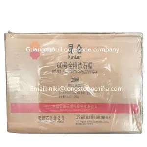 Kunlun Brand Fully-refined paraffin wax 6062 for making candles