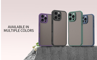 Coque arrière mate effet soie TPU+PC antichoc robuste givrée pour téléphone portable sans support pour HONOR 600 SMART