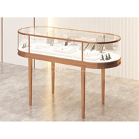Présentoir à bijoux de luxe Vitrine à bijoux Design Vitrine à bijoux en verre