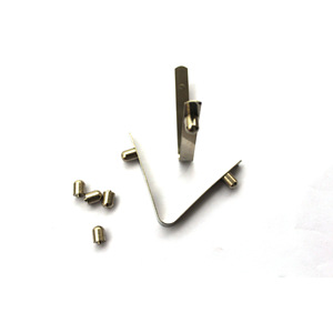 Collier de serrage double tube Jin Yi 6 mm en acier inoxydable poli en forme de V pour le positionnement des tubes, usage industriel général - Product Image 3
