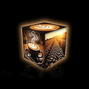 定制印刷广告便携式 3D 立方体 <span class=keywords><strong>SEG</strong></span> LED 灯箱铝框背光显示屏，适用于贸易展览展台 - Product Image 5