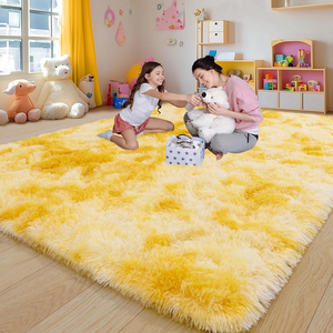 Tappeto Morbido e Soffice <span class=keywords><strong>per</strong></span> Soggiorno, Tappeto Shaggy Tie-Dye <span class=keywords><strong>per</strong></span> Camera da Letto e Soggiorno, Tappeto Antiscivolo e Peloso <span class=keywords><strong>per</strong></span> Ragazze, Ragazzi e Bambini - Product Image 5