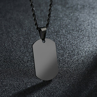 Venta al por mayor logotipo personalizado grabado en relieve plata acero inoxidable metal hombres Xvideo Etiqueta de perro collar con cadena