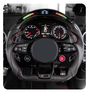 Komplette Lenkrad-Kohle faser Neu für Audi TT R8 A3 A4 B9 A5 RS3 RS4 RS5 S3 S4 S5 A6 A7 A8 Q3 Q5 Q7 Q8 RS6 Upgrade Sport - Product Image 1