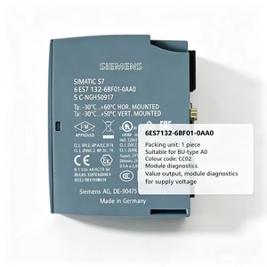 6ES7132-6BF01-0AA0,6ES7 132-6BF01-0AA0,สำหรับ PLC ET200SP โมดูลเอาต์พุตดิจิตอล, DQ 8X24V 0.5A PNP โมดูล IO แบบกระจาย - Product Image 3