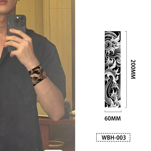 Waterproof Adult Body Temporary <b>Tattoo</b> Sticker Semi Permanent Beauty <b>Paper</b> Decal for Body Art Professional Festival Use - Product Image 3