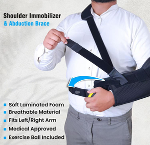 Çıkık kırık kol omuz kaçırma yastık için ortopedik kaçırma ortez omuz <span class=keywords><strong>Immobilizer</strong></span> - Product Image 3