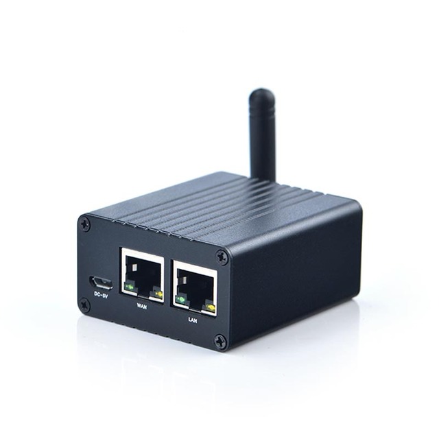 Nanopi R1 1GB RAM/8GB Dual-screen Internet of Things IoT Router, Support Open Source Ubuntu and OpenWrt GPIO Headers Linux OS