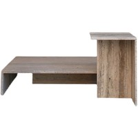 KUMUSI FURNITURE Table basse en marbre simple et intelligente de style européen et américain Table de luxe pour café ou maison