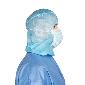 Customizable Color and Package Elastic Neck Clinic Disposable Hair <strong>Mask</strong> Surgical pp Balaclava Hood Cap - Product Image 5