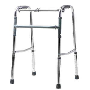 Réglable en hauteur léger 4 jambes en aluminium pliant santé adulte exercices marcheur pour adultes pour adultes personnes âgées - Product Image 3