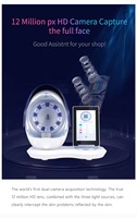 Analyseur de peau 3D AI à prix d'usine, machine d'analyse cutanée pour usage domestique ou professionnel en salon