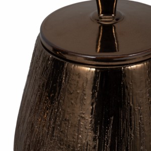 Vaso in ceramica per soggiorno, decorazione per la casa, vaso per fiori contemporaneo, vaso moderno. - Product Image 4