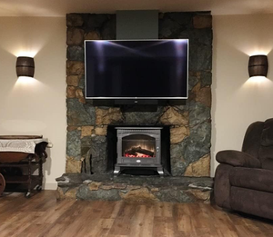 Newrays Antique 2 Pack Bois Tonneau De Vin Applique Applique Luminaire Haut Et Bas Intérieur pour Bar Zone Steampunk Thème - Product Image 3