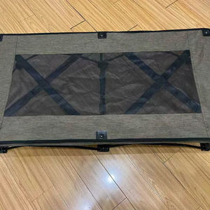 Lit de camping moderne pour tout-petits, pliable, surélevé, rafraîchissant, portable, en tissu Oxford léger, pour l'extérieur et les voyages - Product Image 6