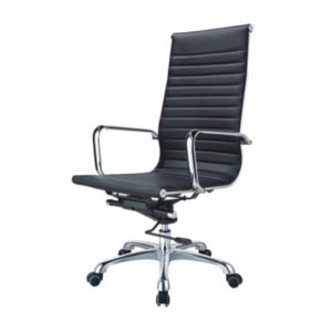 Silla de oficina moderna y cómoda de cuero 36019-1010D/B/A - Product Image 5