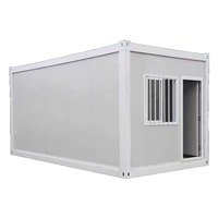 Maison conteneur préfabriquée mobile de 20 pieds et 40 pieds avec salle de bain, cuisine, design moderne pour hôtel, villa, chambre à coucher