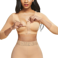 Pour Femmes HEXIN Gainant de Bras Quotidien Post-Opératoire Soutien-Gorge de Compression de Bras Manches Amincissantes Maintien Avant Grande Taille