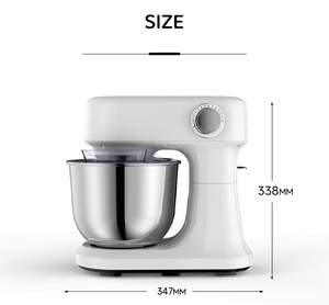Batidora de Pedestal Cheftronic B03C de 5L y 12 Velocidades, Electrodoméstico de Cocina Pequeño con Tazón de Acero Inoxidable 304 para Repostería y Cocina Casera, 10L St - Product Image 3