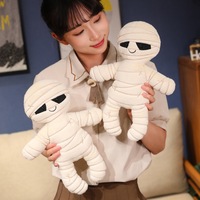 Couette en peluche super douce en coton PP pour Halloween, pour adolescents et adultes, avec broderies de démons, citrouilles et momies, idée cadeau de décoration de fête