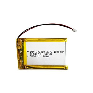 China factory rechargeable 3.7v 1800mah 3.7v lithium polymer battery - Product Image 1