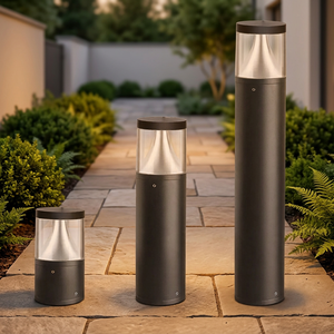 GOODSPEED Nouvelle Lampe LED de Jardin sur Poteau Blanc Chaud IP65 en Aluminium Moulé pour Aménagement Paysager, Éclairage de Pelouse à Usage Résidentiel, Intensité Variable via Application - Product Image 4