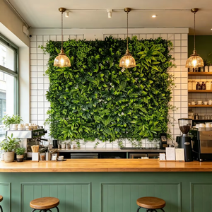 Planta Artificial Colgante de Pared, Material Plástico Duradero, Tacto <span class=keywords><strong>Natural</strong></span> Realista, Decoración Interior y Exterior para Bodas y Habitaciones, <span class=keywords><strong>Estilo</strong></span> Moderno - Product Image 3
