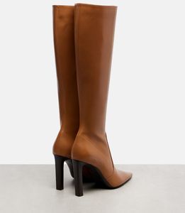 Nouveautés 2025 - Bottes à talons blocs pour femmes, automne-printemps, hauteur genou, pour femmes sexy - Product Image 4