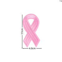 Patchs brodés thermocollants motifs mignons de fée rose, arc-en-ciel, cœur et ruban pour vêtements, sacs, chapeaux, porte-clés et projets de bricolage