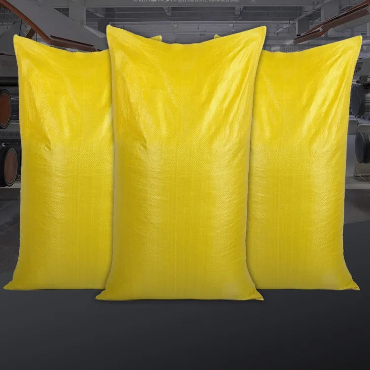 Factory Manufacturing 100% Virgin polypropylene Material PP Color Woven Bag for food, feed, seed packing