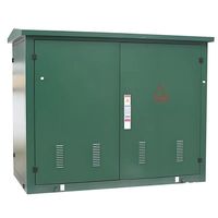 Équipement de distribution d'énergie de haute qualité pour application industrielle 36 kV, transformateur combiné monté sur socle à 6 prises 12 A