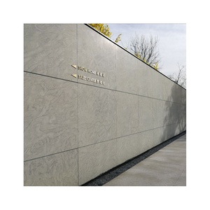UnionStone Hot Sale Modern Villa Wall Cladding Natural Stone Honed Spanish Prague Grey Azul Bateig Limestone - Product Image 1
