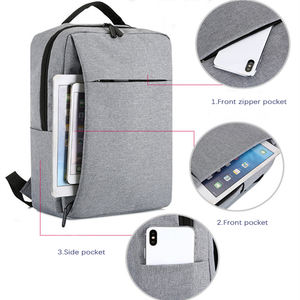 <span class=keywords><strong>Zaino</strong></span> da Uomo con Logo Personalizzato, Borsa per <span class=keywords><strong>Notebook</strong></span> con Ricarica USB, <span class=keywords><strong>Zaino</strong></span> per Laptop da Lavoro - Product Image 6