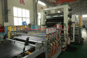 1600mm <strong>ABS</strong> HIPS PMMA Plastic <strong>Sheet</strong> Calendaring Forming Extrusion Machine Line - Product Image 5
