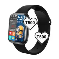 Reloj inteligente T500 para hombre, pulsera barata con llamadas, control del ritmo cardíaco y de la presión sanguínea, venta al por mayor
