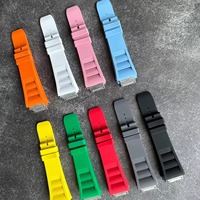 Nouveau bracelet de montre de luxe 2026 de haute qualité en fluororubber avec embout en alliage de titane pour homme