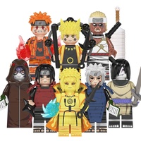 WM6108 Uzumaki Senju Tobirama Namikaze Minato Orochimaru Abeja Asesina Yakushi Kabuto Mini figuras de bloques de construcción de juguetes de los niños