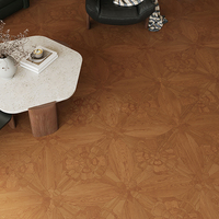 Carreaux de sol en céramique imitation bois vintage français - Design Versailles 800x800mm 10mm d'épaisseur - Carreaux antidérapants et résistants à l'usure