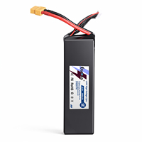 Baterai LiPo Cangkang Keras LCO Tegangan Tinggi 6S 22.8V 2600mAh 58C Merek OEM CNRY-22.8V-6S2P XT90 untuk Drone/UAV FPV Balap Daya Tahan 800