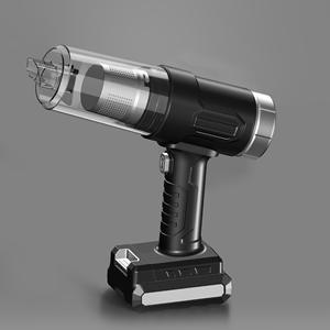 Aspiradora inalámbrica a batería recargable con fuerte succión para limpieza de automóviles - Product Image 2