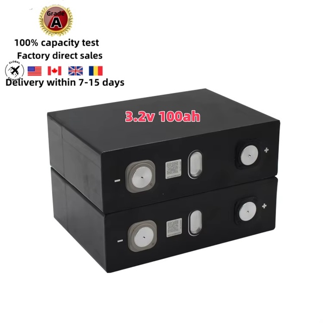 EV-E Grade a 3.2V Sunwoda 100Ah LiFePO4 Cells 4000 Cycles 3C Discharge Lifepo4 Battery Cell RV Energy Storage Power Lithium