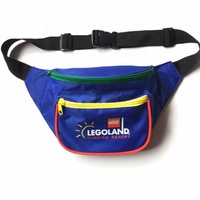 Nouvelle sacoche de sport et de voyage imperméable en polyester 600D bleue, personnalisable, à fermeture éclair simple, mignonne et très vendue