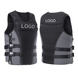 سترة نجاة مخصصة للبالغين من النيوبرين للتجديف وركوب الأمواج والصيد والإبحار والسباحة، سترة نجاة ومساعد طفو - Product Image 1