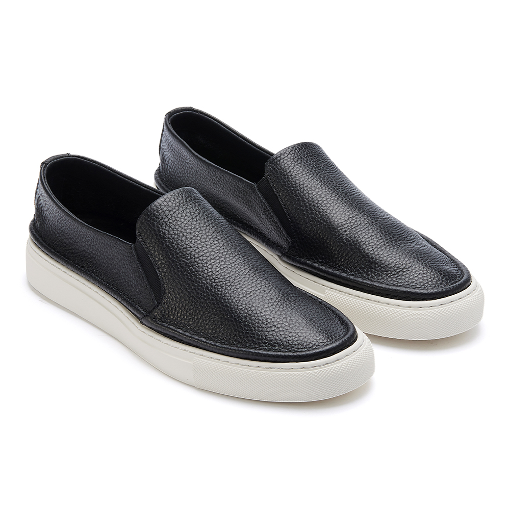Men's Loafers Anti-Slippery Pure Leather Casual Flat Shoes