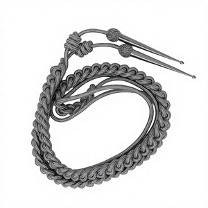 Aiguillette Metálica Premium, Cuerda Decorativa Formal, Uso en las Cuatro Estaciones, Opciones de Fabricación Personalizada de Alta Calidad, Trendle - Product Image 1