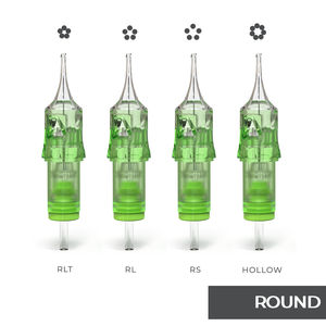 Nuevo Cartucho de Agujas para Tatuaje Desechable de Acero Inoxidable 100% E.O. Gas esterilizado para arte corporal y cejas - Product Image 3