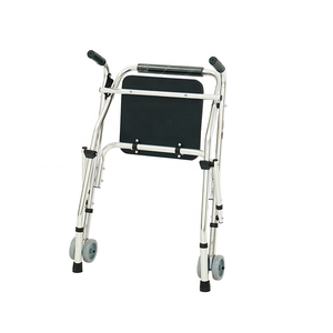 Walker Lipat untuk Lansia dengan Penyangga Tangan, Dapat Didorong dan Diduduki, Walker Berkaki Empat untuk Membantu Rehabilitasi, Alat Bantu Jalan - Product Image 5