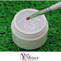 Vernis à ongles en gel Nude Color Uv Led Hema Free Builder Constructeur d'ongles en gel dur dans une bouteille de gel